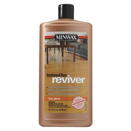 Minwax 1 Qt Clear Hardwood Floor Reviver Renew Hardwood Finish Low Gloss 60960